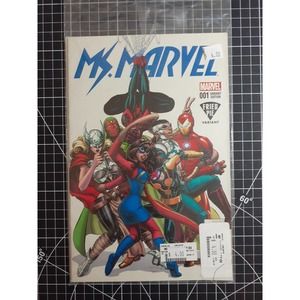Ms. Marvel Fried Pie Variant #1 (2015) Disney Show NM